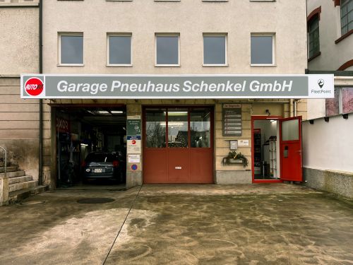 Fassadenband Garage Pneuhaus Schenkel GmbH
