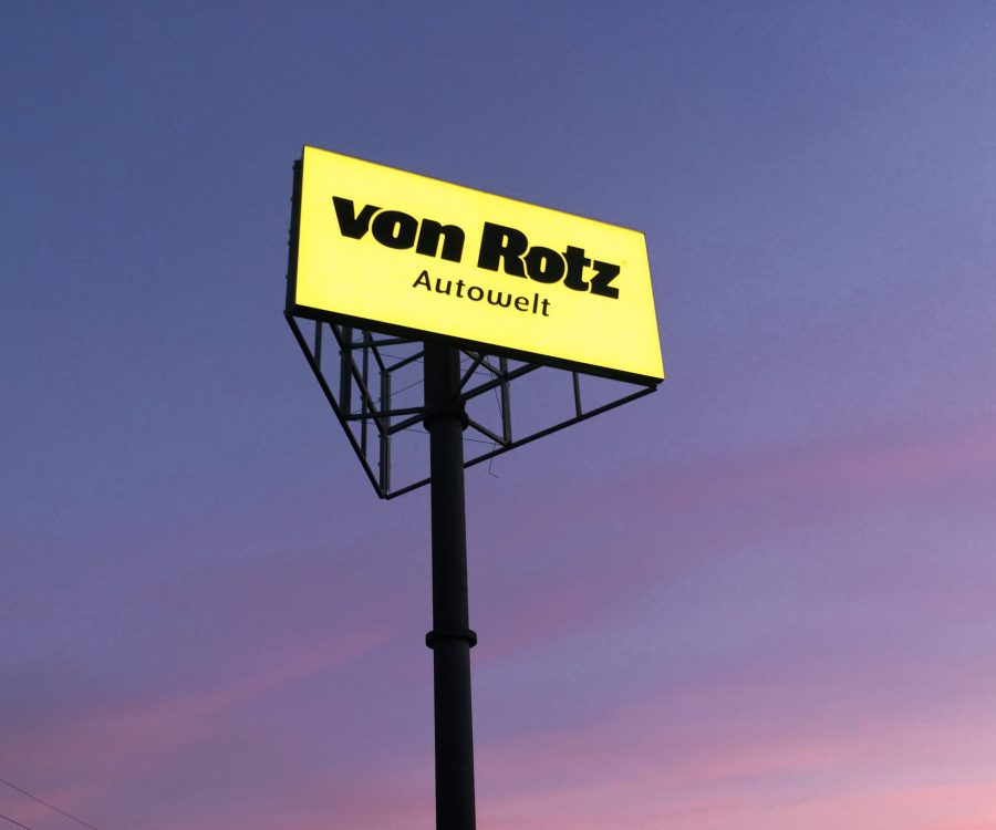 Werbeturm von Rotz